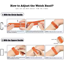 Ocean Silicone Strap for Apple Watch – Ultra & Series 1–10 (All Sizes)