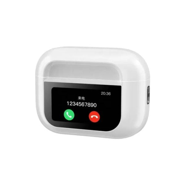 A9 Pro Touch Screen Display Anc Wireless Earbuds Random Color