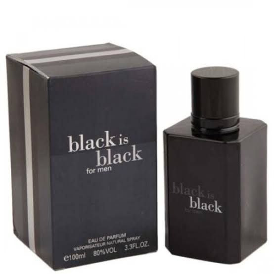 Black Is Black Perfume For Men | Best Quality Perfume For Men | Eau De Parfum – 100ml – 80% Vol – 3.3floz