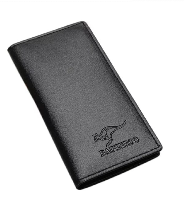 Kangro Ultra Slim Long Purse Wallet For Men | Wallet For Men | Black Color Kangro Wallet For Men – Badenroo Wallet