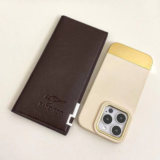 Kangro Ultra Slim Long Purse Wallet For Men | Wallet For Men | Black Color Kangro Wallet For Men – Badenroo Wallet