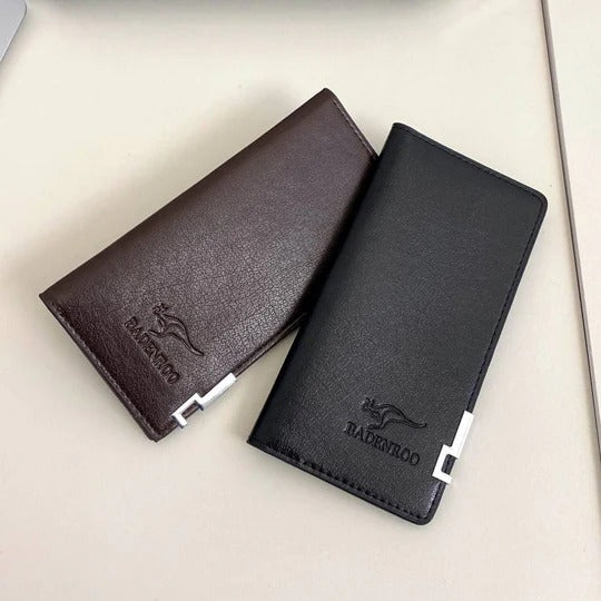 Kangro Ultra Slim Long Purse Wallet For Men | Wallet For Men | Black Color Kangro Wallet For Men – Badenroo Wallet