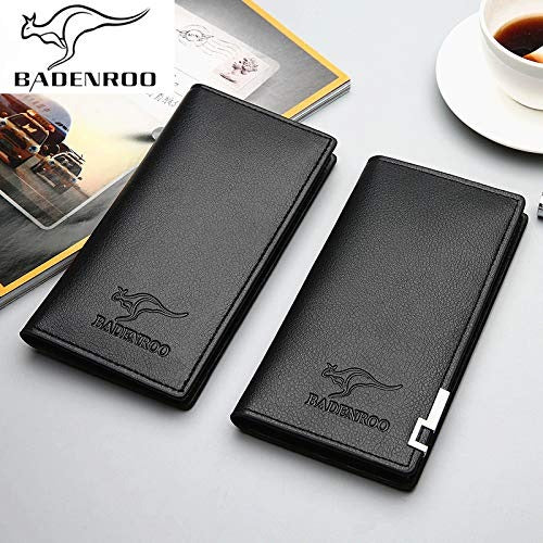 Kangro Ultra Slim Long Purse Wallet For Men | Wallet For Men | Black Color Kangro Wallet For Men – Badenroo Wallet