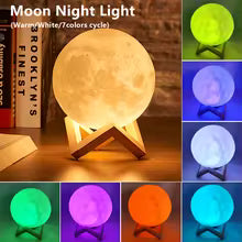 LED Moon Galaxy Night Light – LED Book & Bedroom Decor