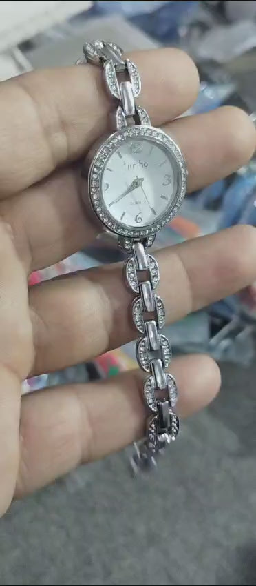 Women Watch – Analog Watch For Women | Best Quality Stainless Steel Watch In Silver Color